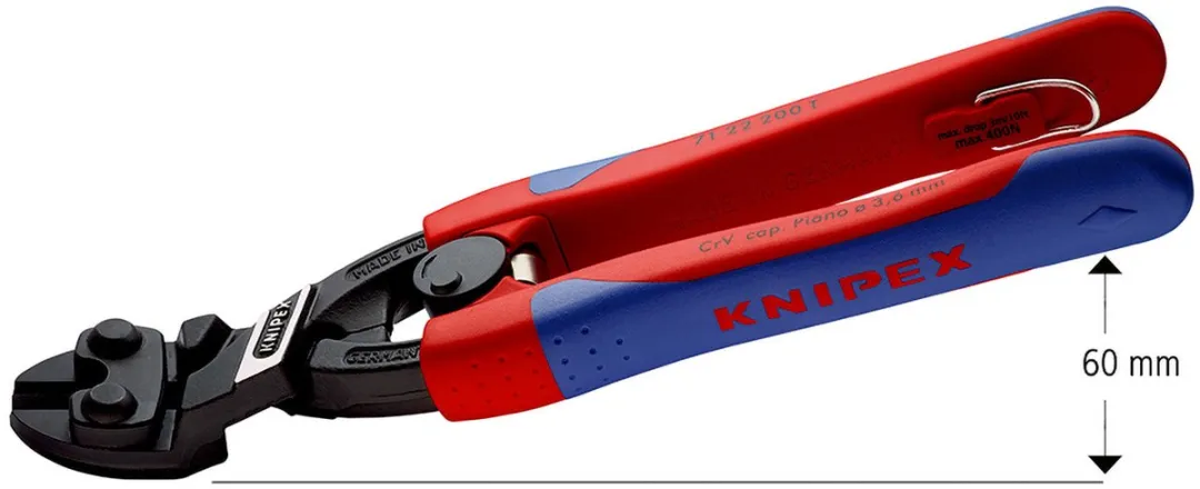 Knipex CoBolt met bevestigingsoog - 1 Stuk - Zwart geatramenteerd