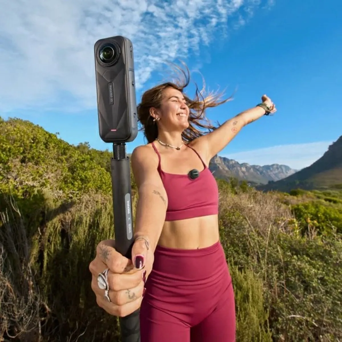 Insta360 Mic Air Draadloze Lavaliermicrofoon - Zwart