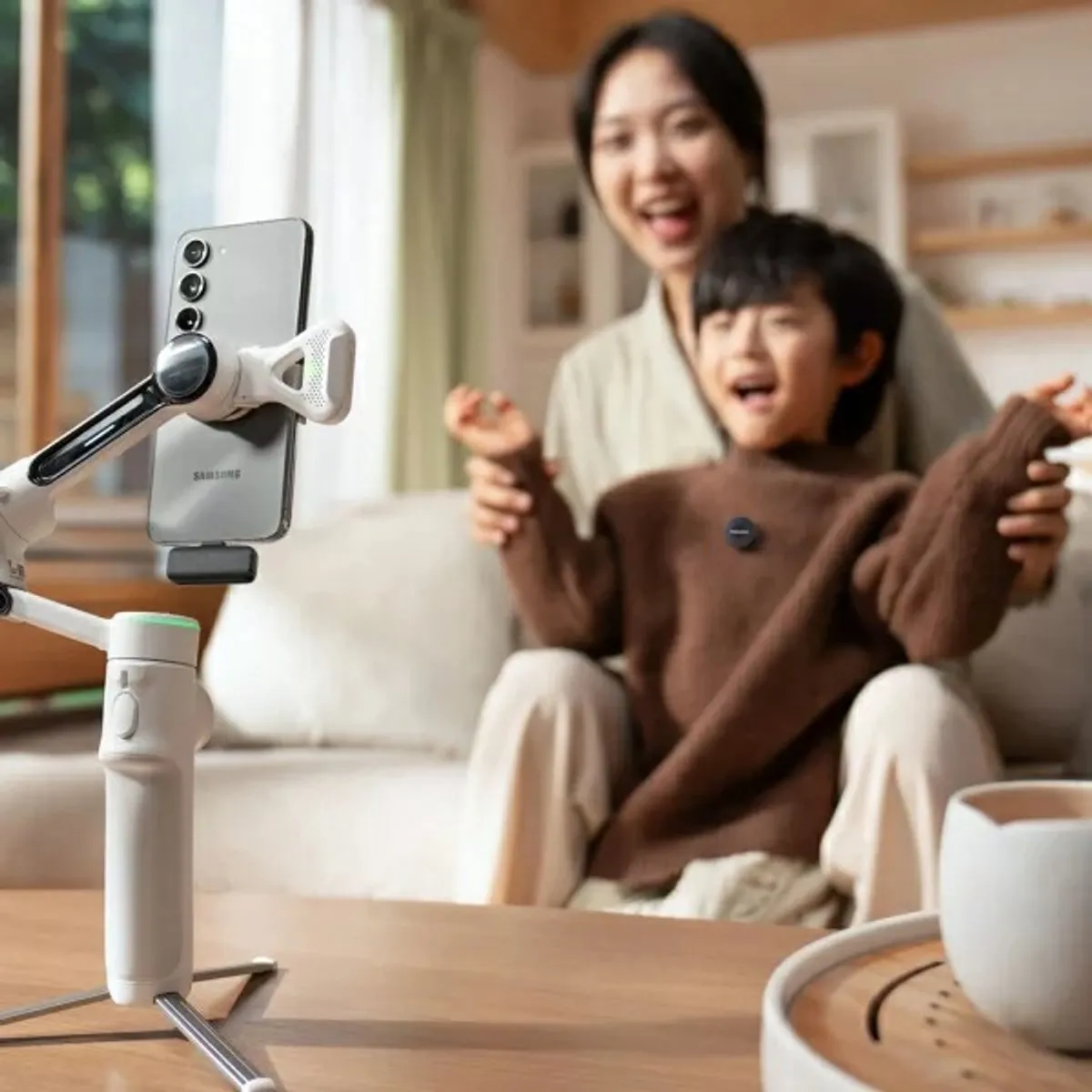 Insta360 Mic Air Draadloze Lavaliermicrofoon - Zwart