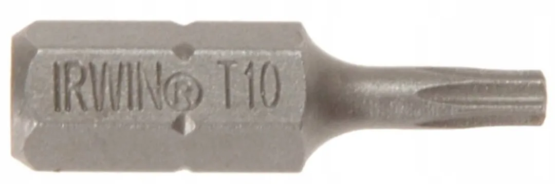 Irwin Torx T10 Bits 1/4" 25mm - 10 Stuks