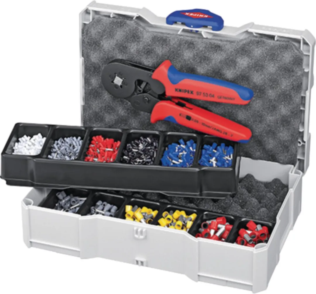 Knipex Aderhulsdoos met Krimptang 97 90 09