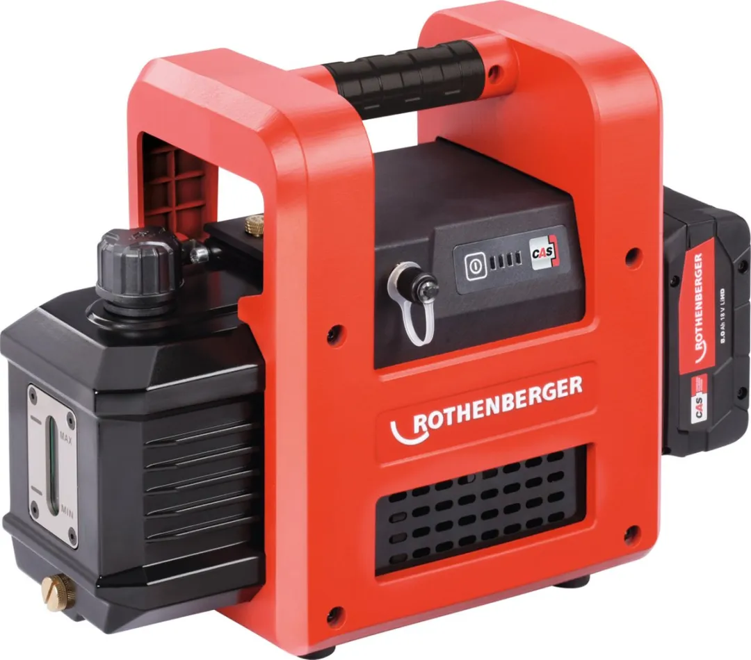 Rothenberger ROAIRVAC R32 5.0 CL Basisset 8520L/u - 1000003233 - Zwart/Rood