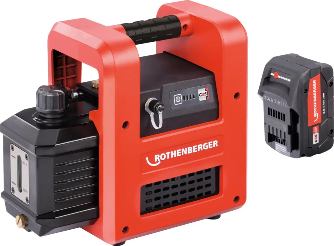 Rothenberger ROAIRVAC R32 5.0 CL Basisset 8520L/u - 1000003233 - Zwart/Rood