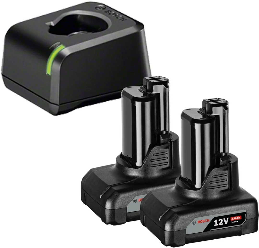 Bosch Accustartset GBA 12V 2x 4.0Ah + GAL 12V-20 Snellader