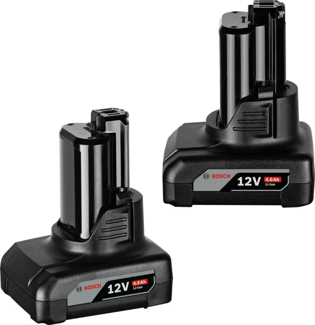 Bosch Accustartset GBA 12V 2x 4.0Ah + GAL 12V-20 Snellader - afbeelding 2 van 4