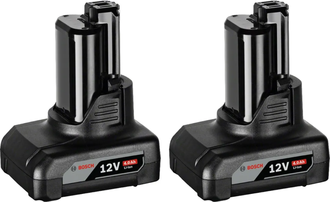 Bosch Accustartset GBA 12V 2x 4.0Ah + GAL 12V-20 Snellader - afbeelding 3 van 4