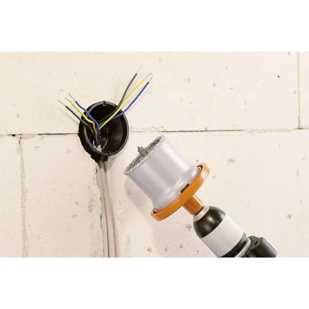 Wolfcraft Gatenzaagset 7-delig 3464000 - Ø 33/53/68/73/83mm