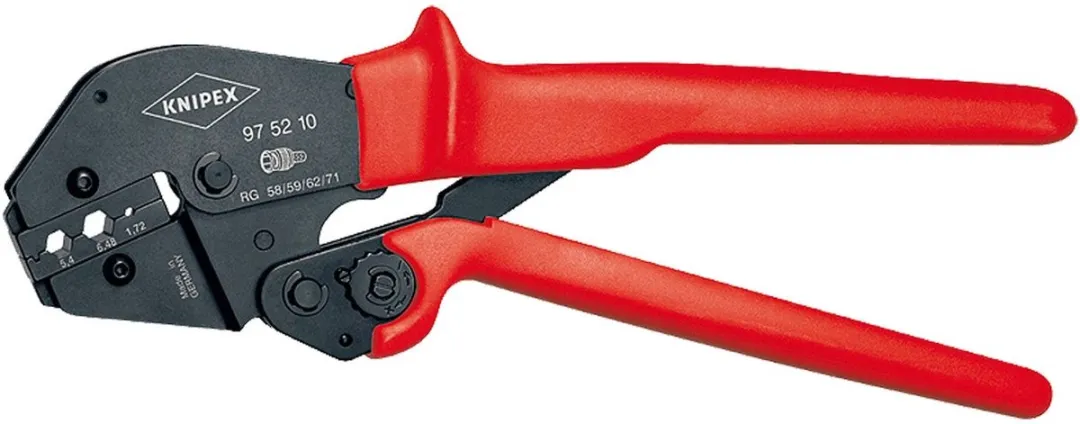 Knipex 975210 Krimphefboomtang Coax BNC+TNC