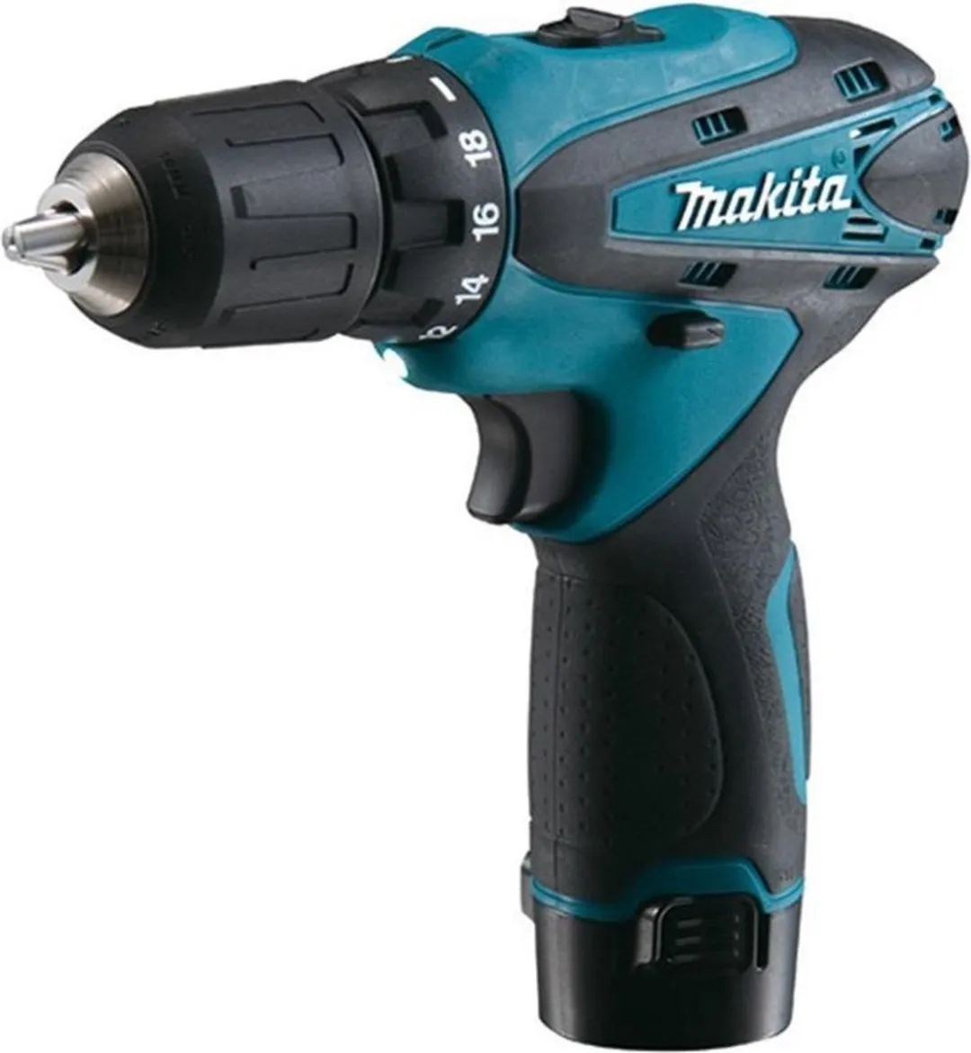 Makita DF330DWJ Boor-/schroefmachine - 10.8V - 2x 1.3Ah accu