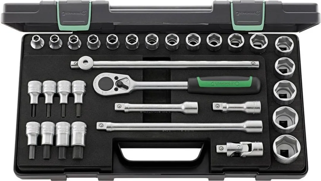 Stahlwille 96031239 Dopsleutelset 1/2" 31-delig