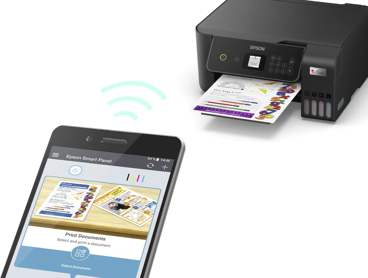 Epson EcoTank ET-2871 All-in-One Printer - Zwart