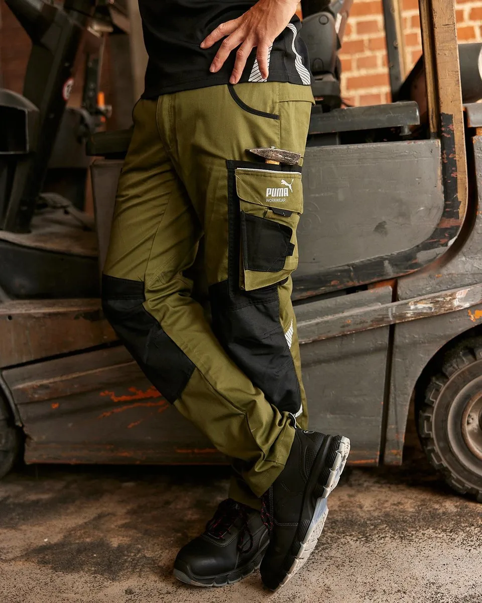 PUMA Workwear Precision X Werkbroek - Kniezakken - Maat 60