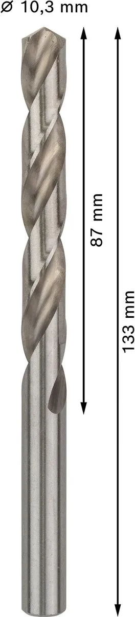 Bosch Professional ST. LINE 10.3mm HSS-G Boor - 5 Stuks - afbeelding 6 van 6