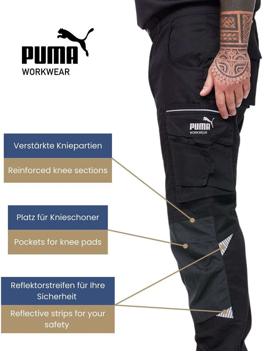 PUMA Workwear Precision X Werkbroek 62 - Zwart