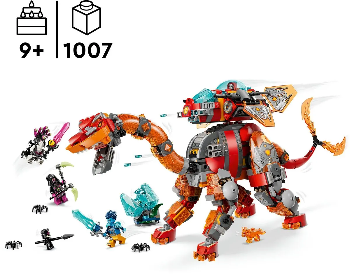 LEGO DREAMZzz 71514 Dino Vliegtuig Bouwset - 1007 Stukken - 4 Minifiguren