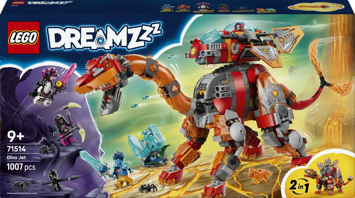 LEGO DREAMZzz 71514 Dino Vliegtuig Bouwset