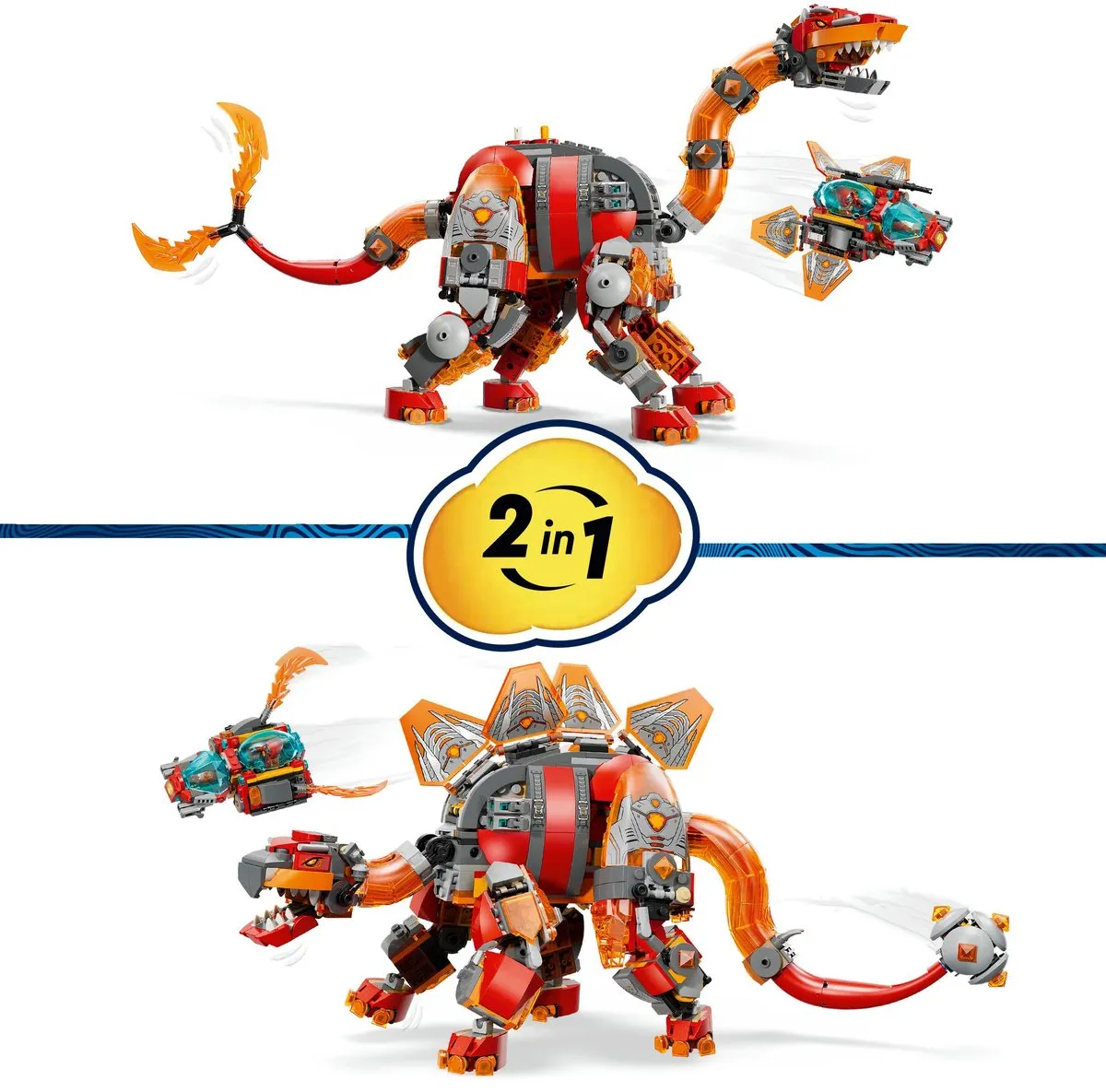 LEGO DREAMZzz 71514 Dino Vliegtuig Bouwset - 1007 Stukken - 4 Minifiguren - afbeelding 6 van 6
