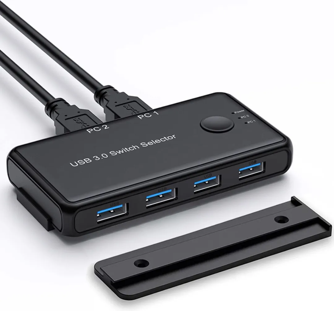 NÖRDIC KV24 USB 3.1 Switch 4 Poorten - 5Gbps