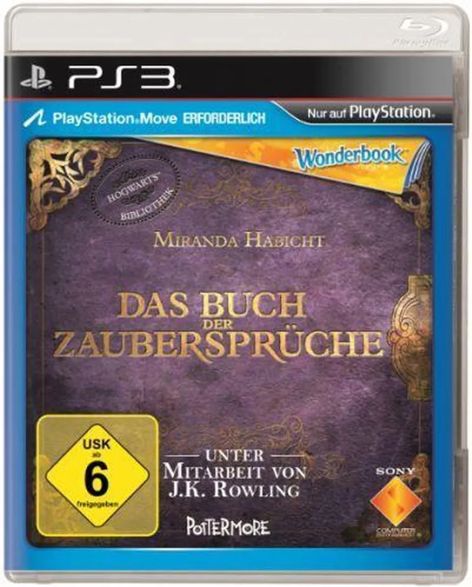 Sony PlayStation 3 Wonderbook Book of Spells