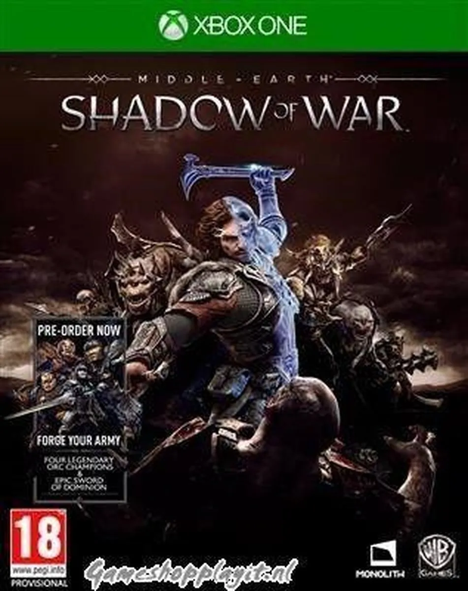 Warner Bros Middle-Earth: Shadow of War Xbox One - afbeelding 6 van 6