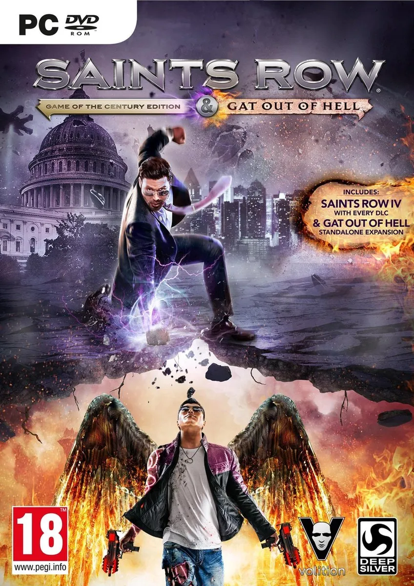 Plaion Saints Row 4 Re-Elected & Gat Out Of Hell