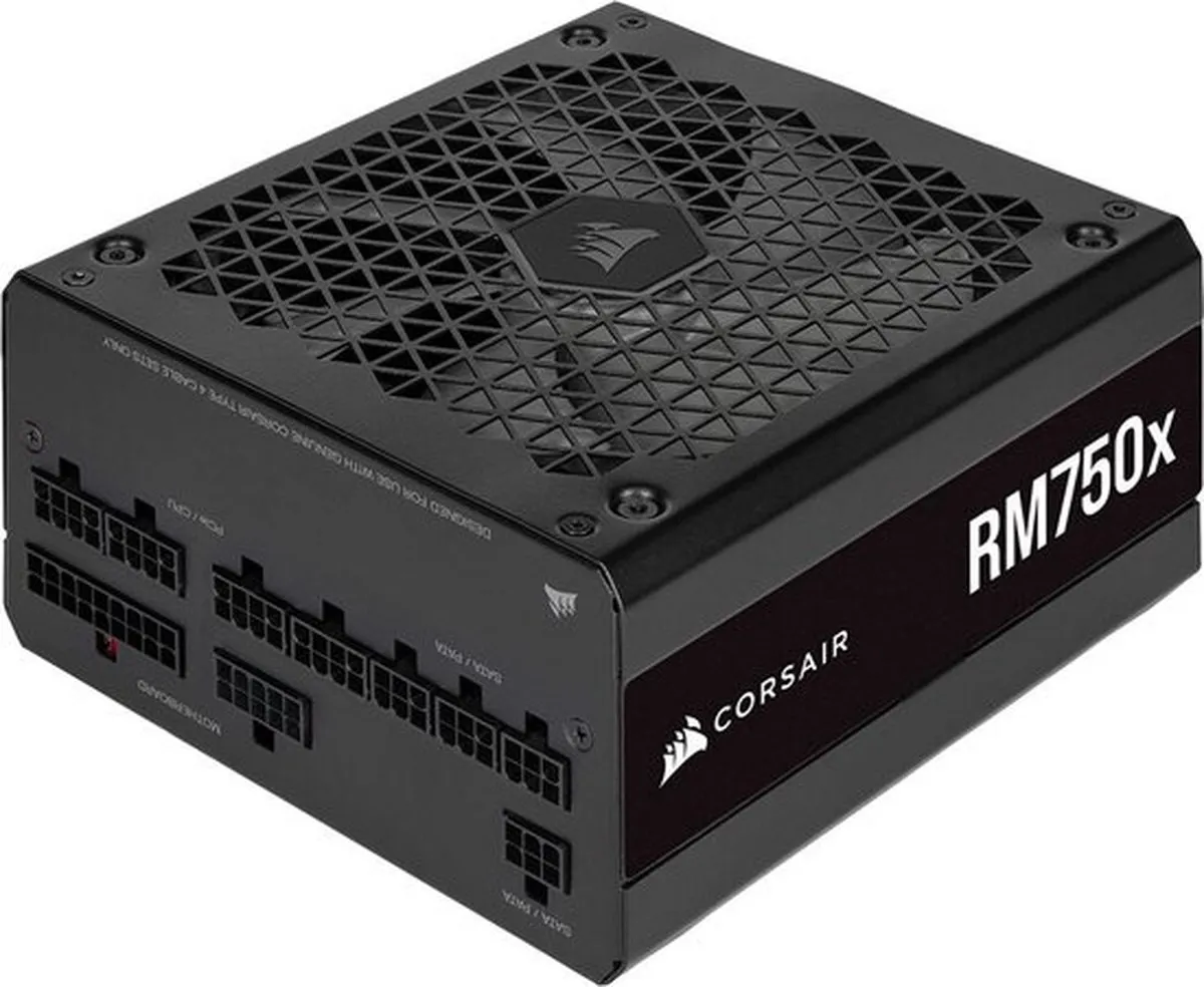 Corsair RM750x (2021) Voeding - 750W - Modulair - ATX - Zwart