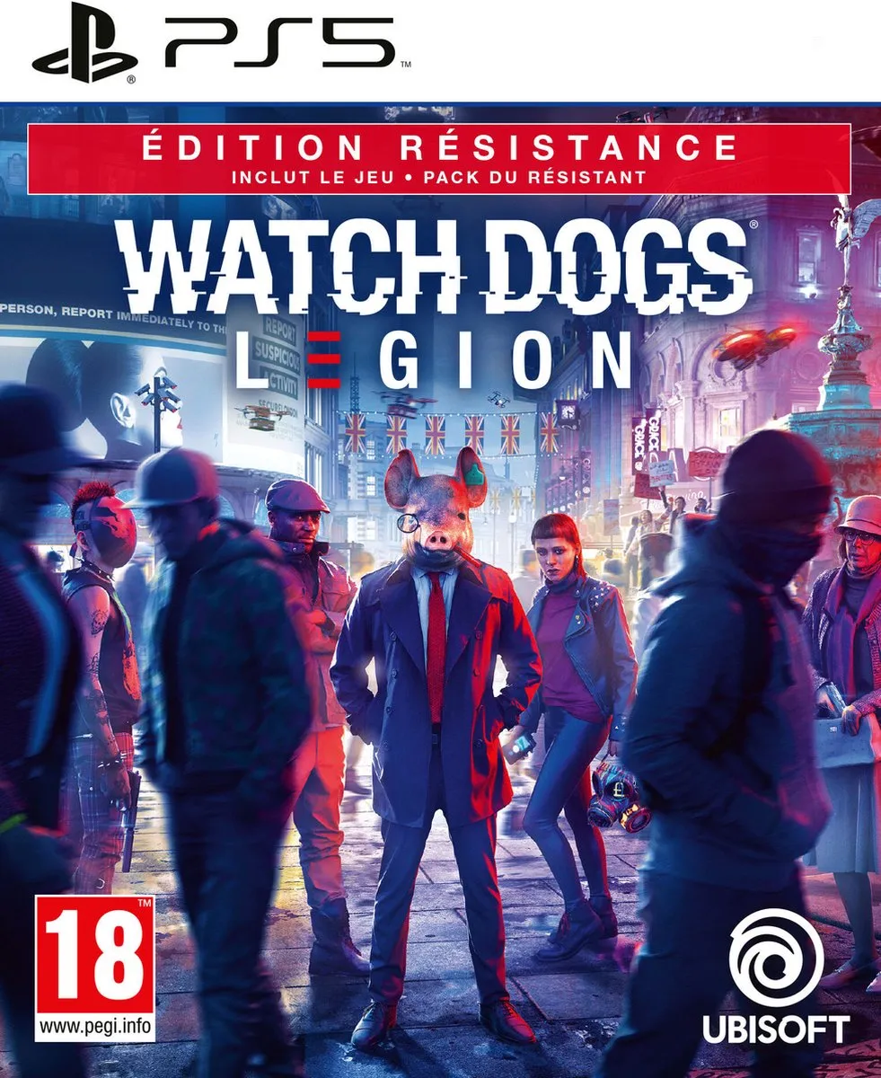 Ubisoft Watch Dogs Legion Resistance Edition PS5