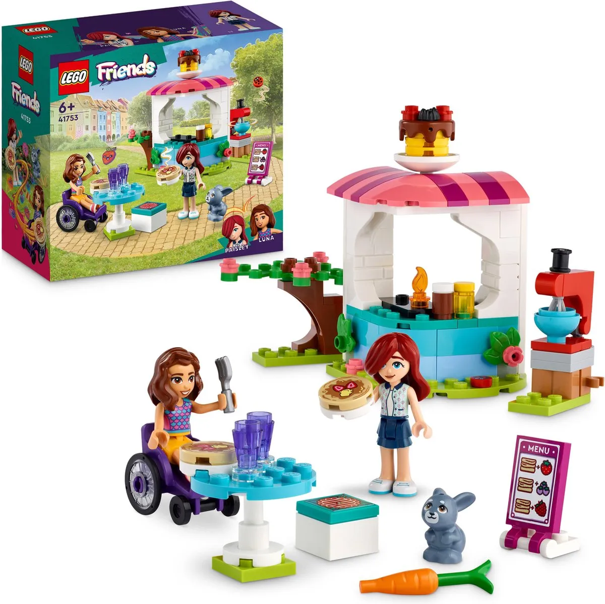 LEGO Friends Pannenkoekenwinkel 41753 - Speelgoedset - afbeelding 2 van 6