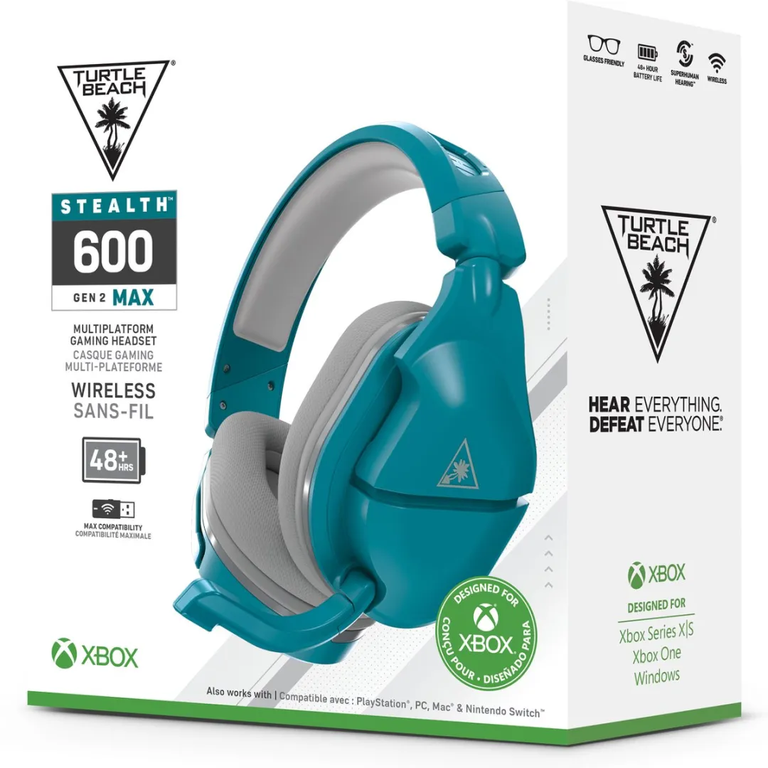 Turtle Beach Stealth 600X Gen2 MAX Gaming Headset - Blauw