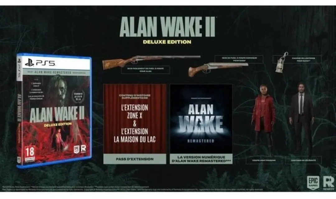 Just for Games Alan Wake 2 Deluxe Edition PS5