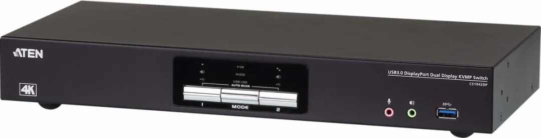 Aten CS1942DP KVM Switch 2x USB 3.0 4K DisplayPort