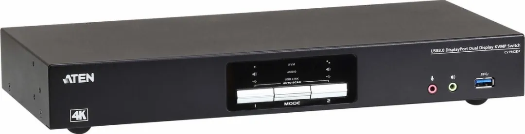 Aten CS1942DP KVM Switch 2x USB 3.0 4K DisplayPort
