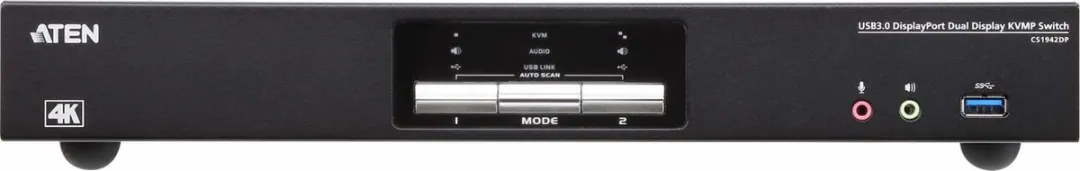 Aten CS1942DP KVM Switch 2x USB 3.0 4K DisplayPort