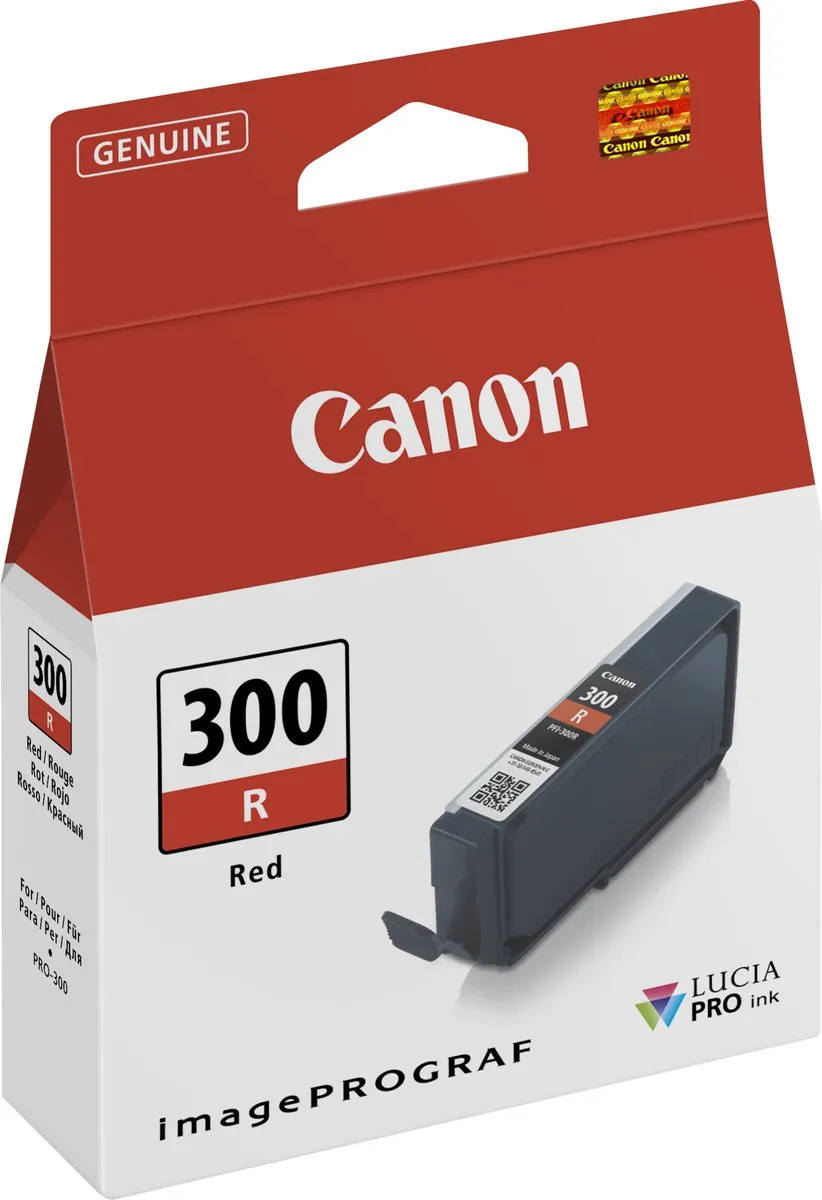 Canon 300R Inktcartridge - Rood