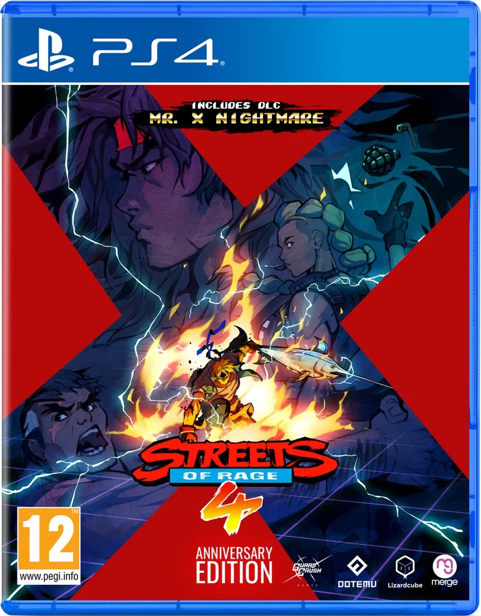 Mindscape Streets of Rage 4 Anniversary Edition