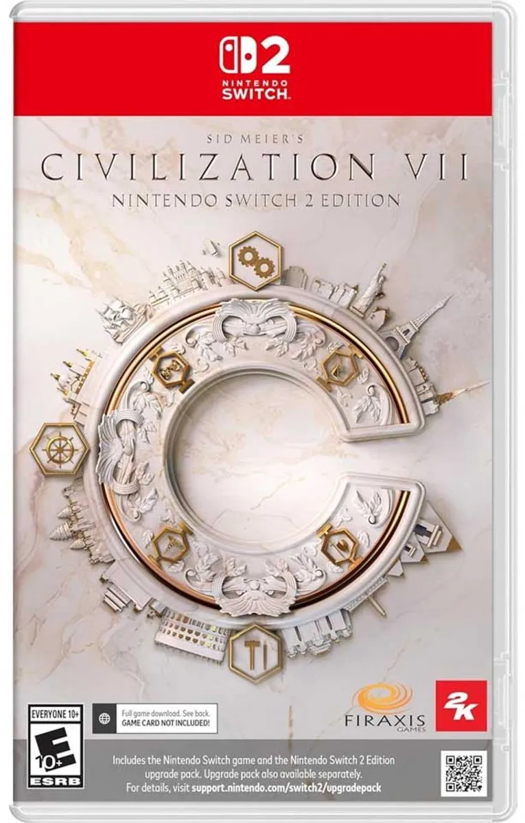 Nintendo Games Switch 2 Civilization Vii Ciab Transparant PAL