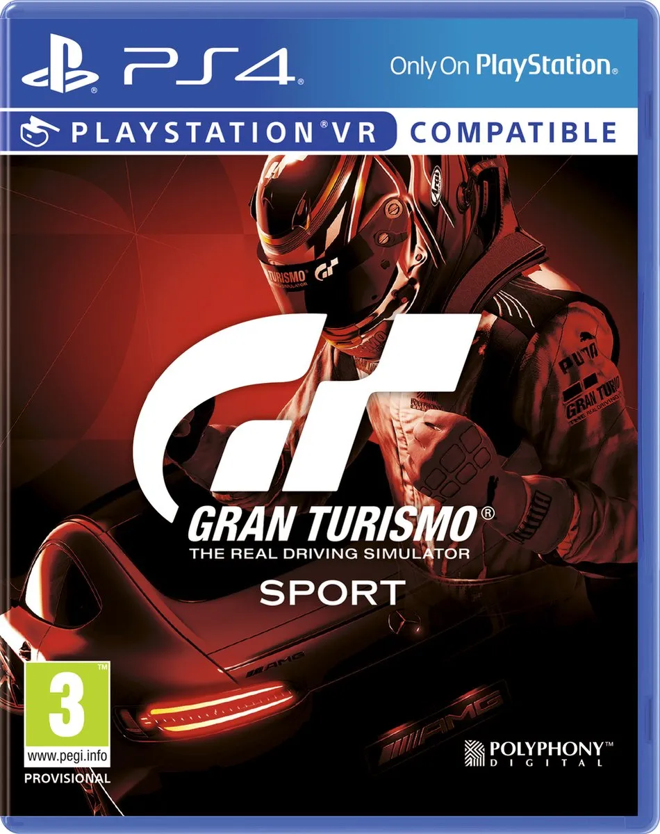 Sony PlayStation Gran Turismo GT Sport PS4 VR