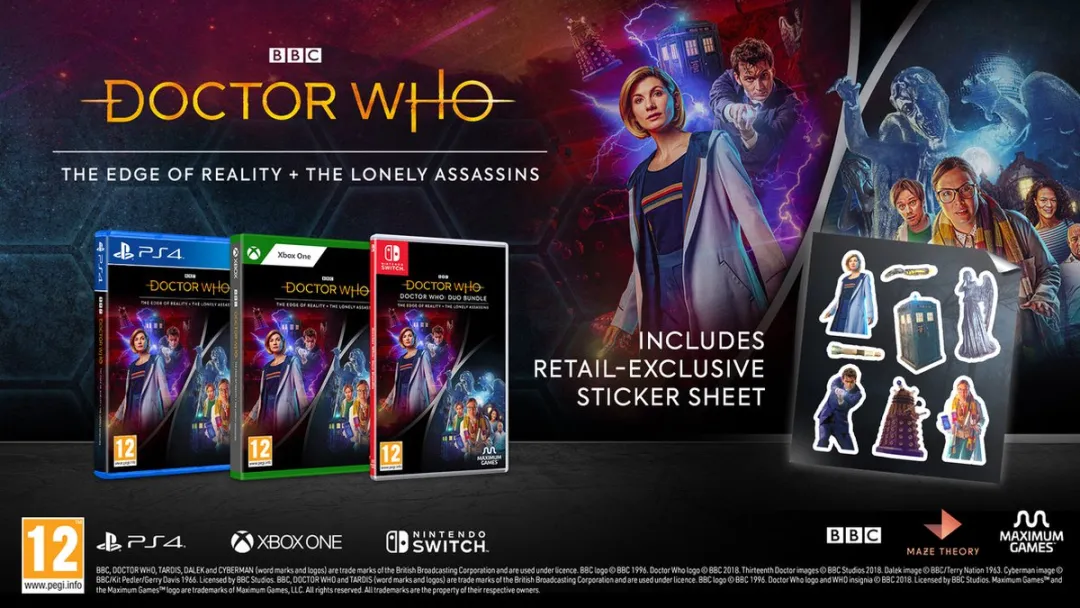 Mindscape Doctor Who Duo Bundle - Switch