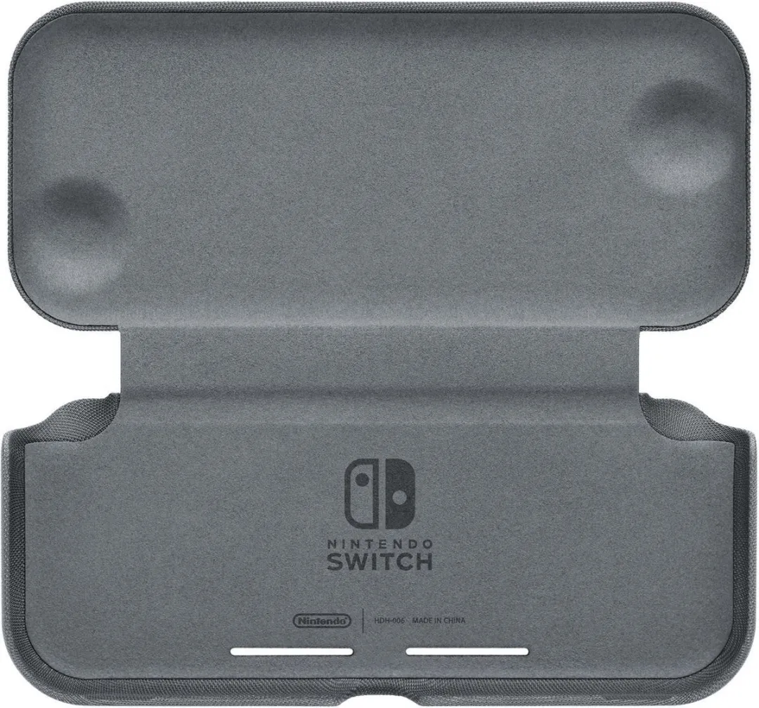 Nintendo Switch Lite Grijs Flip Cover