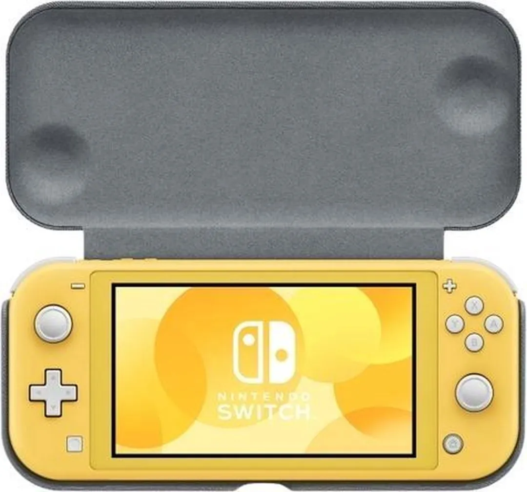 Nintendo Switch Lite Grijs Flip Cover - 10002758 - afbeelding 6 van 6