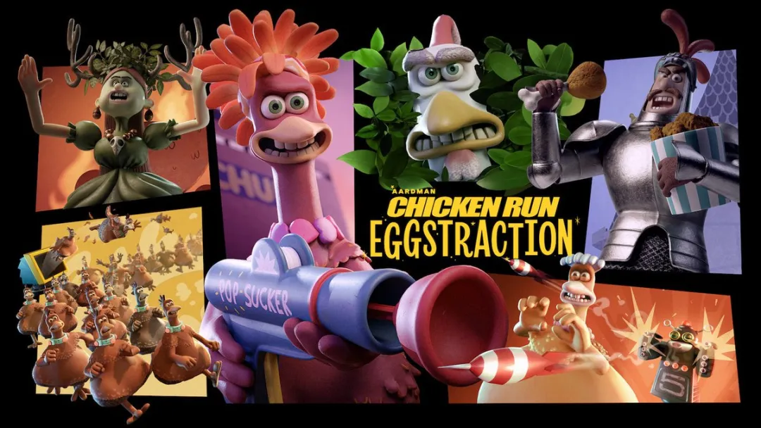 Outright Games Chicken Run Eggstraction Switch - 2 Spelers
