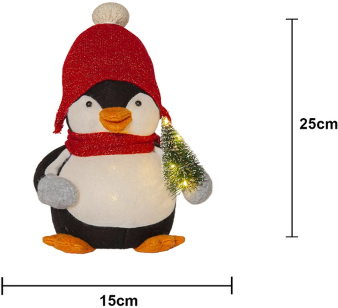 Star Trading Yuletide Houten Kersttrein - 54cm - 4x Warm Wit LED