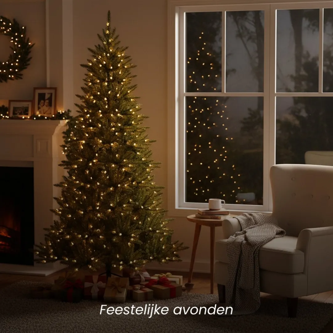 Star Trading Minnesota Kunstkerstboom 250cm - 450 Warm Witte LEDs IP44