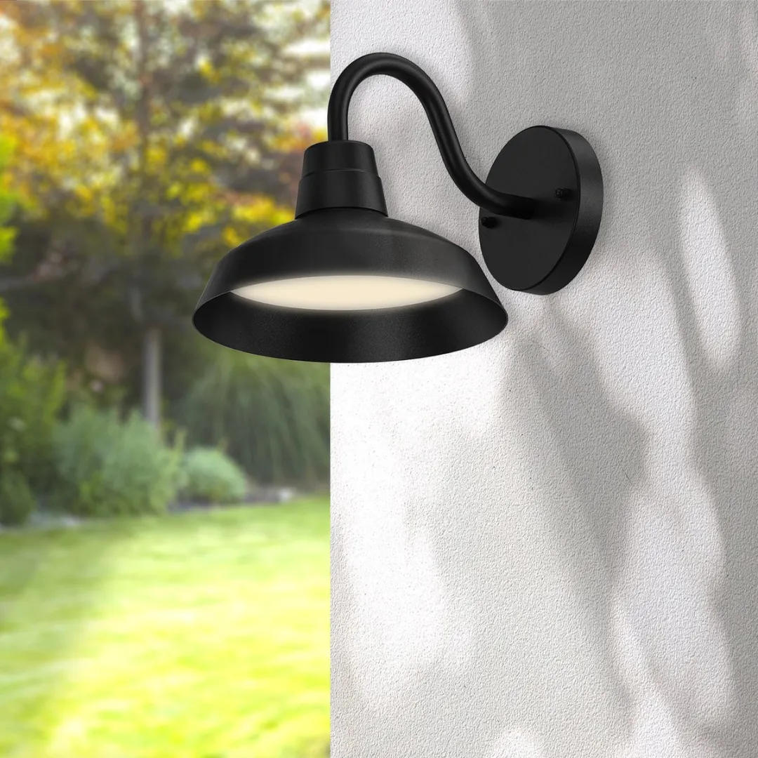 Calex Smart Outdoor LED Wandlamp RGBW 4.5W - Zwart - afbeelding 3 van 6