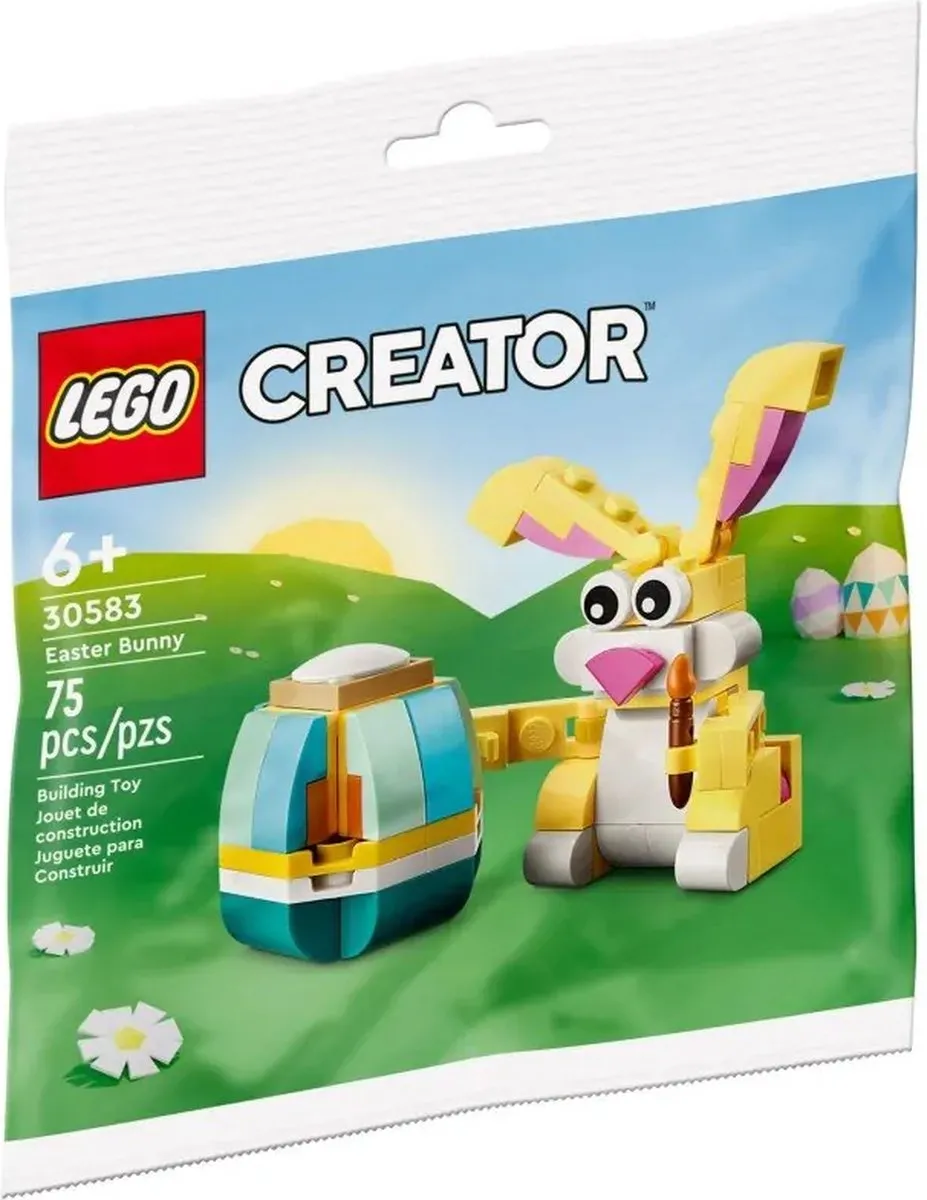 LEGO Creator 30583 Paashaas Polybag - 75 Stukken - Multicolor - afbeelding 4 van 4