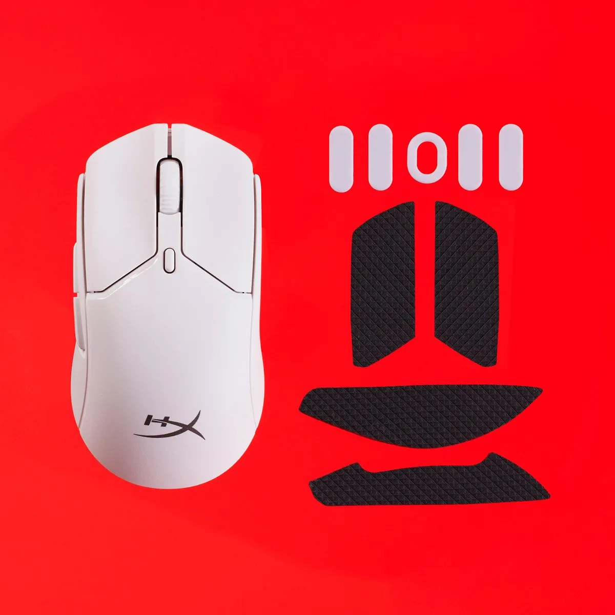 HyperX Pulsefire Haste 2 Mini - draadloze gamingmuis (wit)