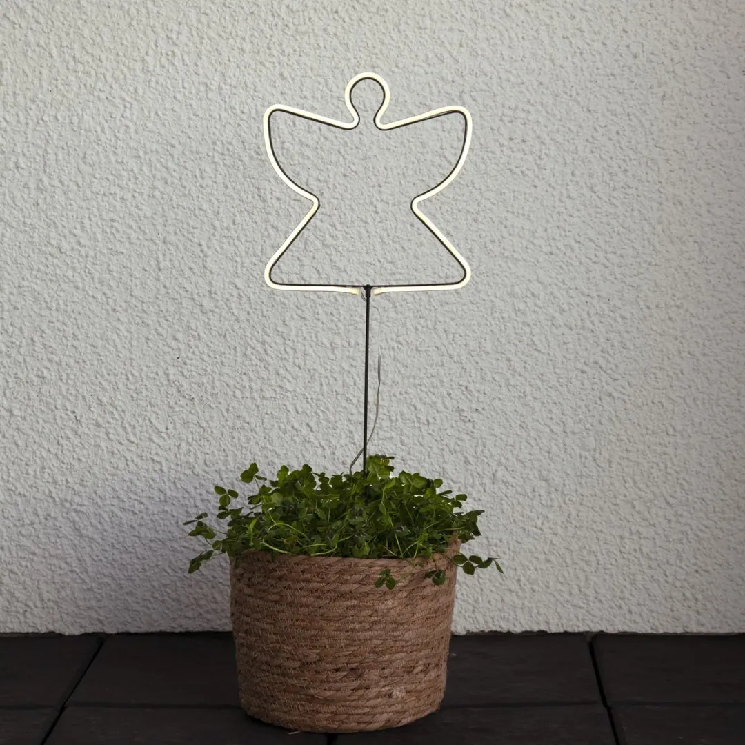 Star Trading Neonangel Buitenlantaarn - 65cm - Wit Licht