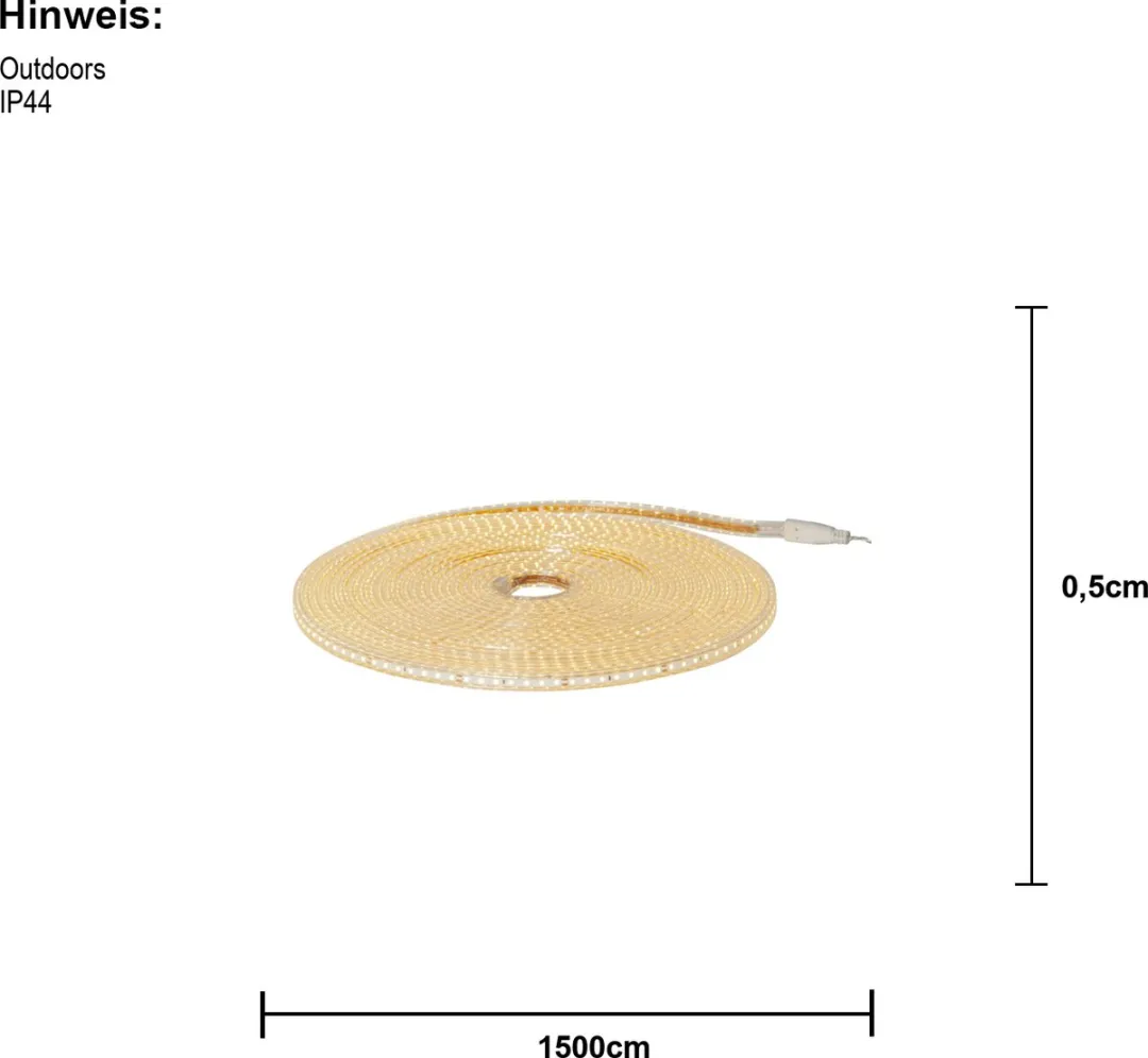 Star Trading LED-lichtbuis SMD 1440 Warm Wit 15m