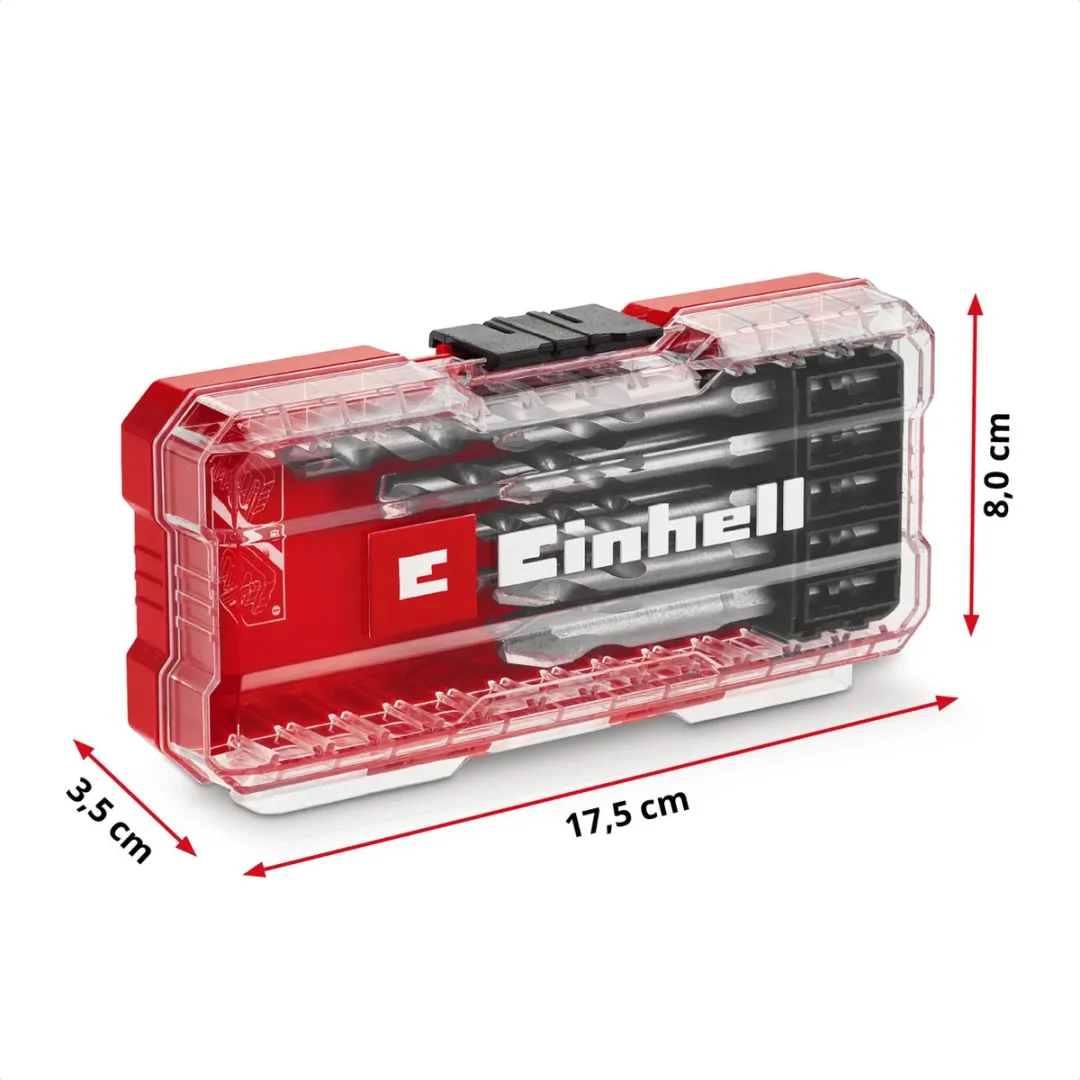 Einhell S-CASE 10-delige Tegelboor Set - HM gereedschapsstaal