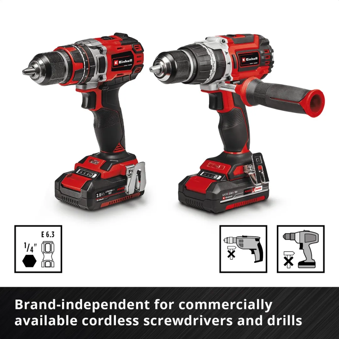 Einhell S-CASE 10-delige Tegelboor Set - HM gereedschapsstaal